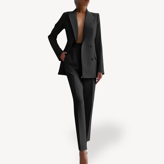 Grace | Women Tailored Single-Breasted Blazer Trouser Set