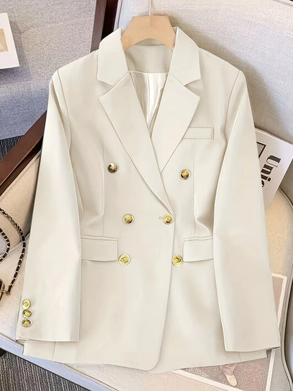 Eloise | Women Tailored Double-Breasted Button Blazer