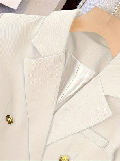 Eloise | Women Tailored Double-Breasted Button Blazer