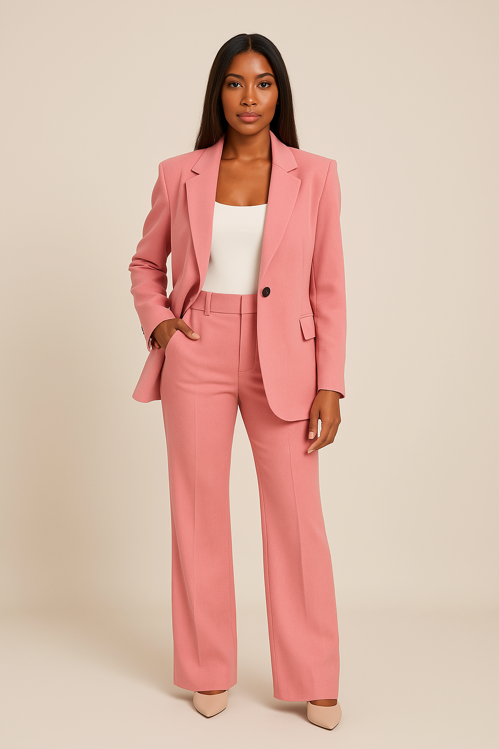 Isabelle | Women Tailored Fit Blazer Pants Set