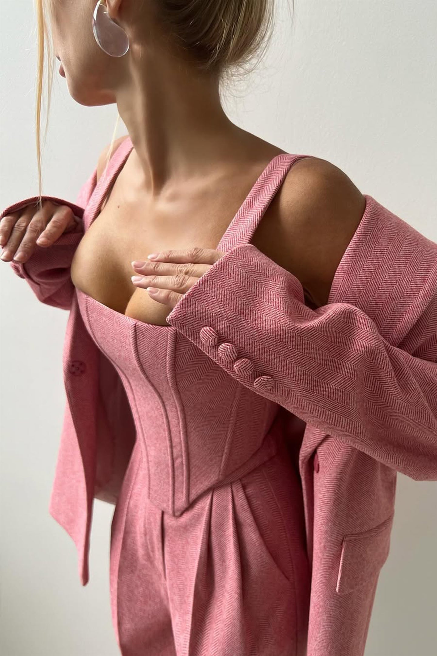 Georgia | Women Double-Breasted Three-Piece Trouser Suit