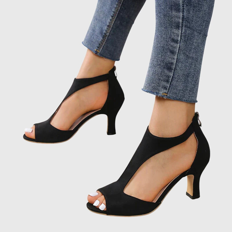 Stella | Women Orthopedic Peep Toe Heels