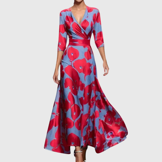 Alice | Women Elegant Floral Maxi Dress
