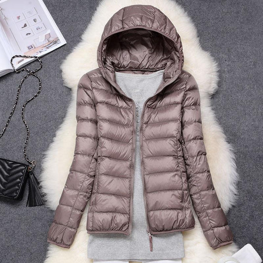 Georgia | Women Hooded Quilted Puffer Jacket