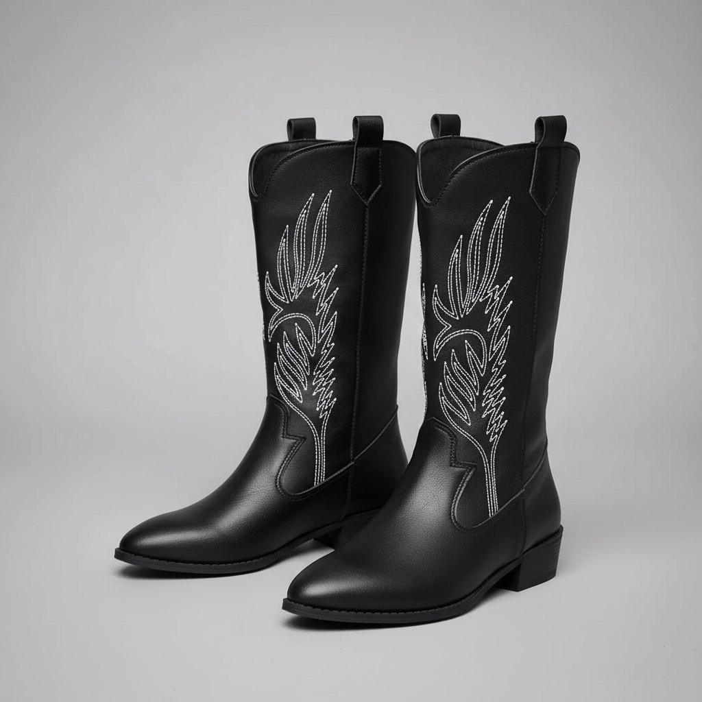 Jessica | Embroidered Cowboy Boots for Women