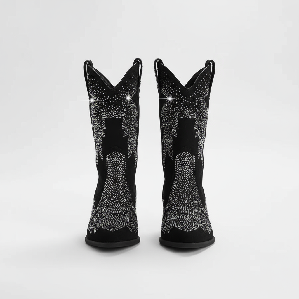 Julia | Stunning Embellished Western Cowboy Boots