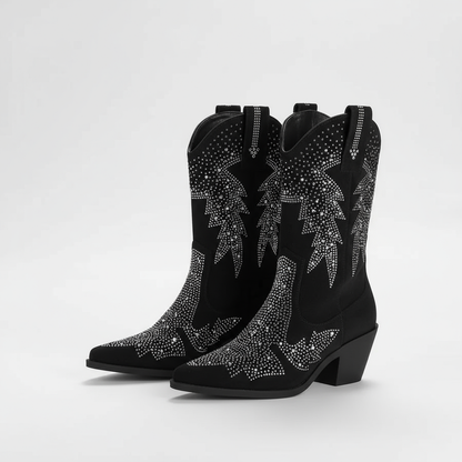 Julia | Stunning Embellished Western Cowboy Boots