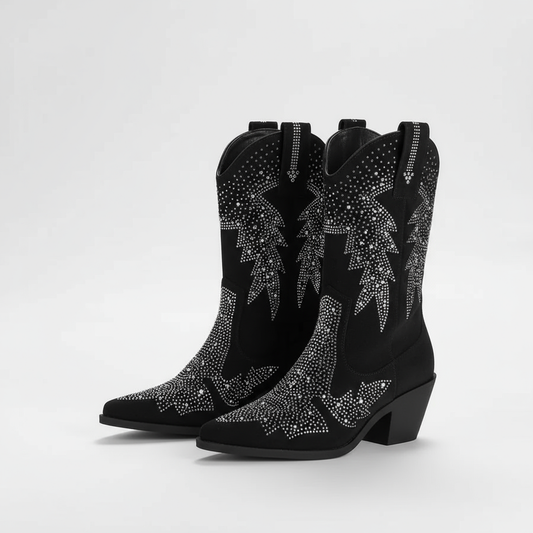 Julia | Stunning Embellished Western Cowboy Boots