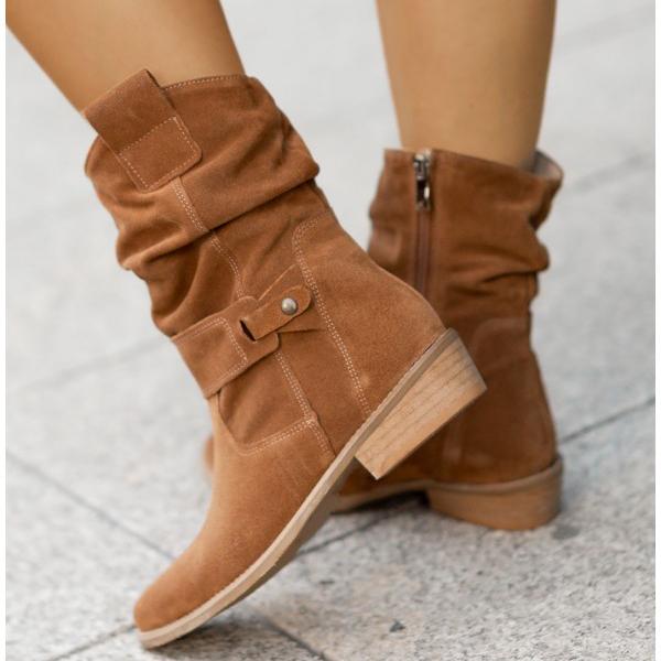Taren | Women Casual Zip Ankle Boots