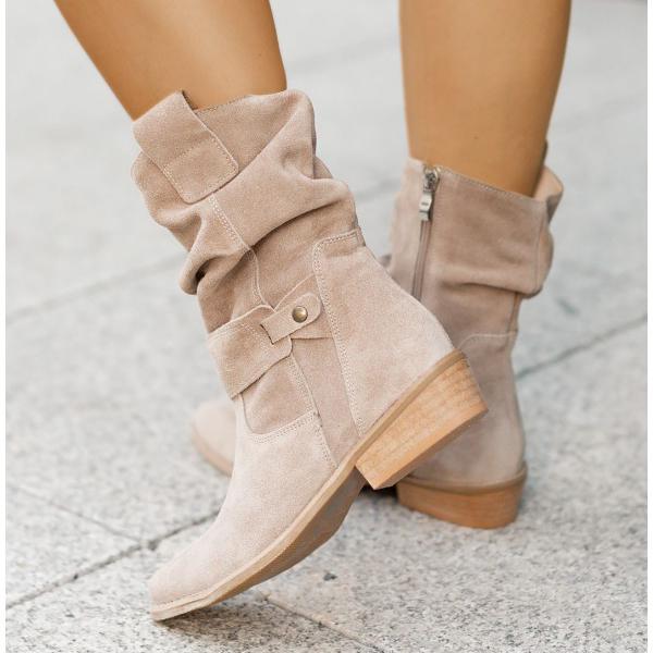 Taren | Women Casual Zip Ankle Boots