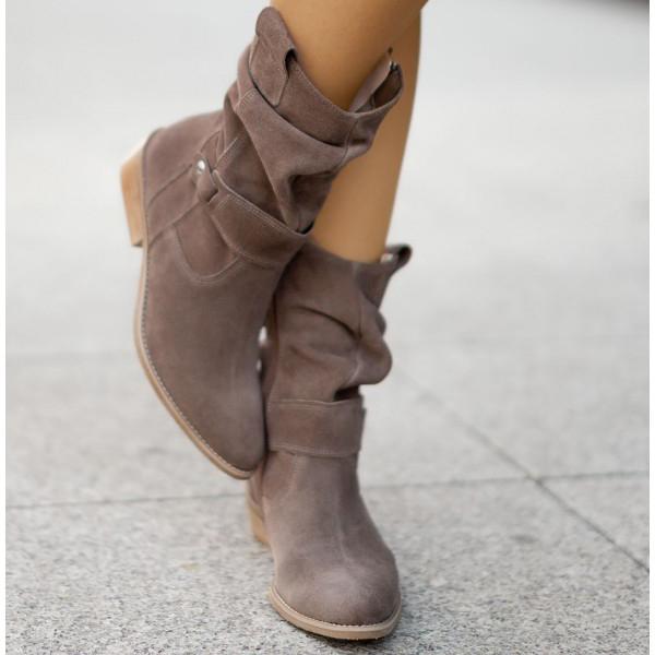 Taren | Women Casual Zip Ankle Boots