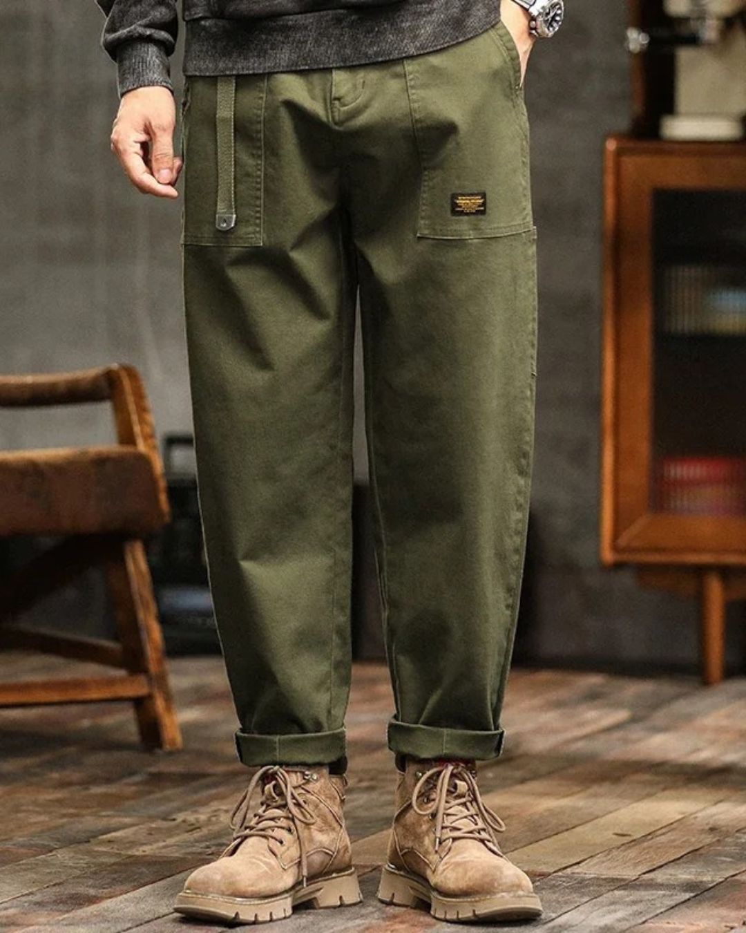 James | Men Classic Utility Cargo Pants