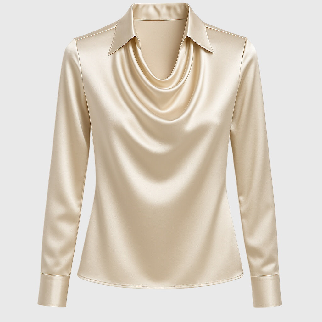 Ruby | Women Elegant Satin Blouse