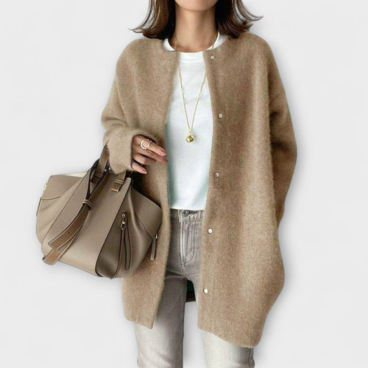 Harper | Women Relaxed Fit Button Jacket