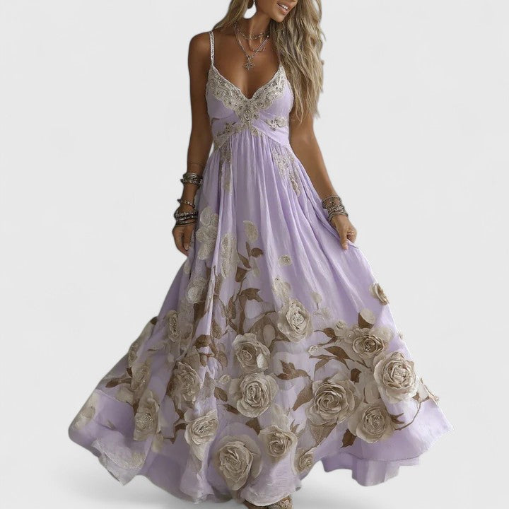 Chloe | Women Elegant Floral Bohemian Dress