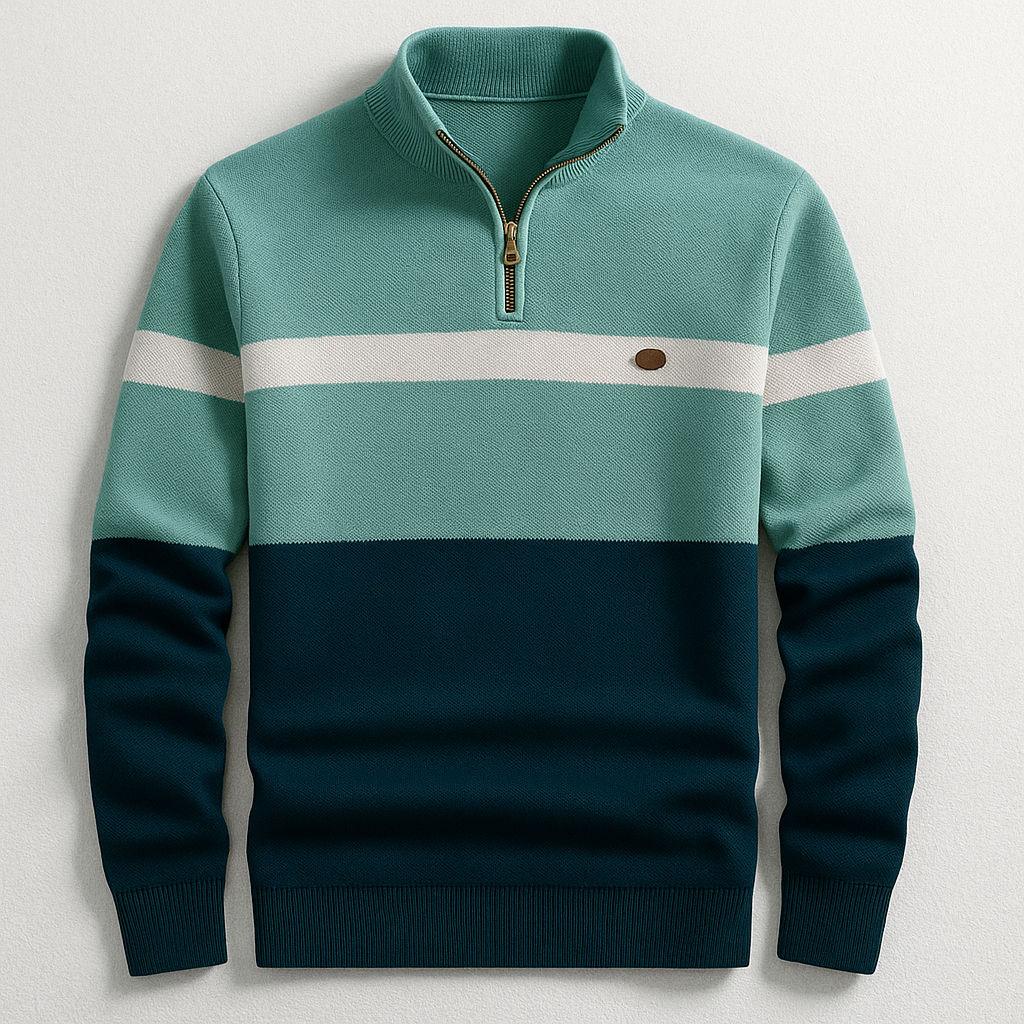 Jacob | Men Heritage Quarter-Zip Sweatshirt