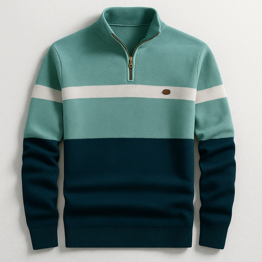Jacob | Men Heritage Quarter-Zip Sweatshirt