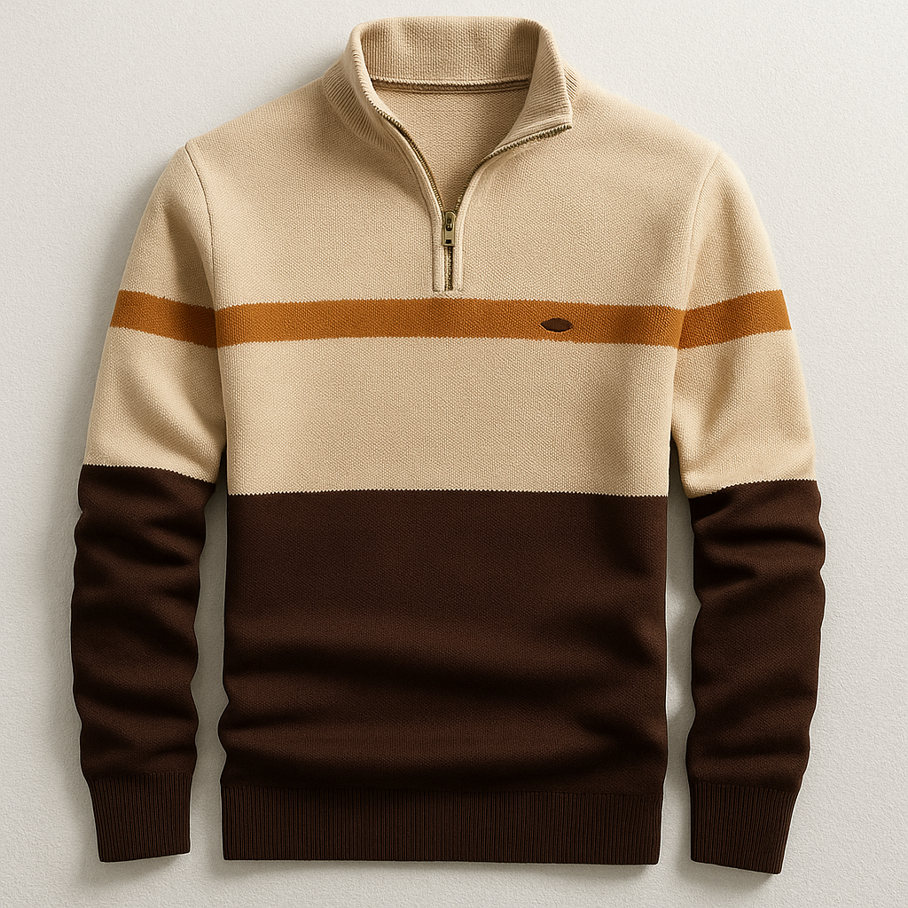 Jacob | Men Heritage Quarter-Zip Sweatshirt