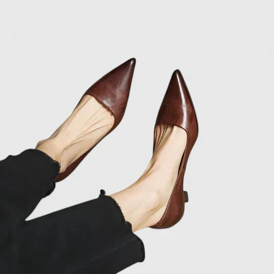 Sophie | Women Orthopedic Kitten Heel Pumps