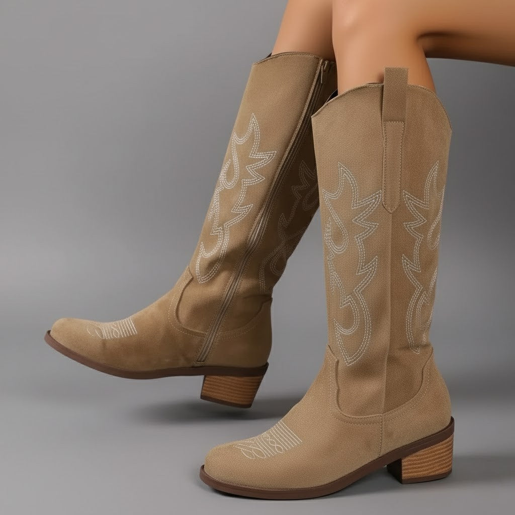 Nancy | Classic Cowboy Western Boots for Women