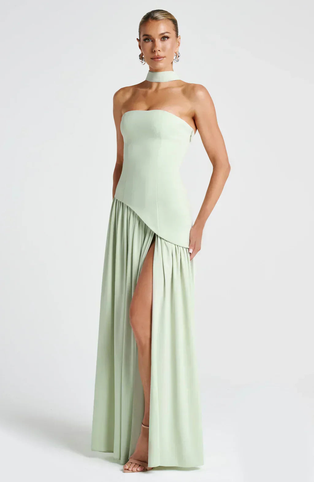 Kimberly | Women Wedding Guest Asymmetric Maxi Dress