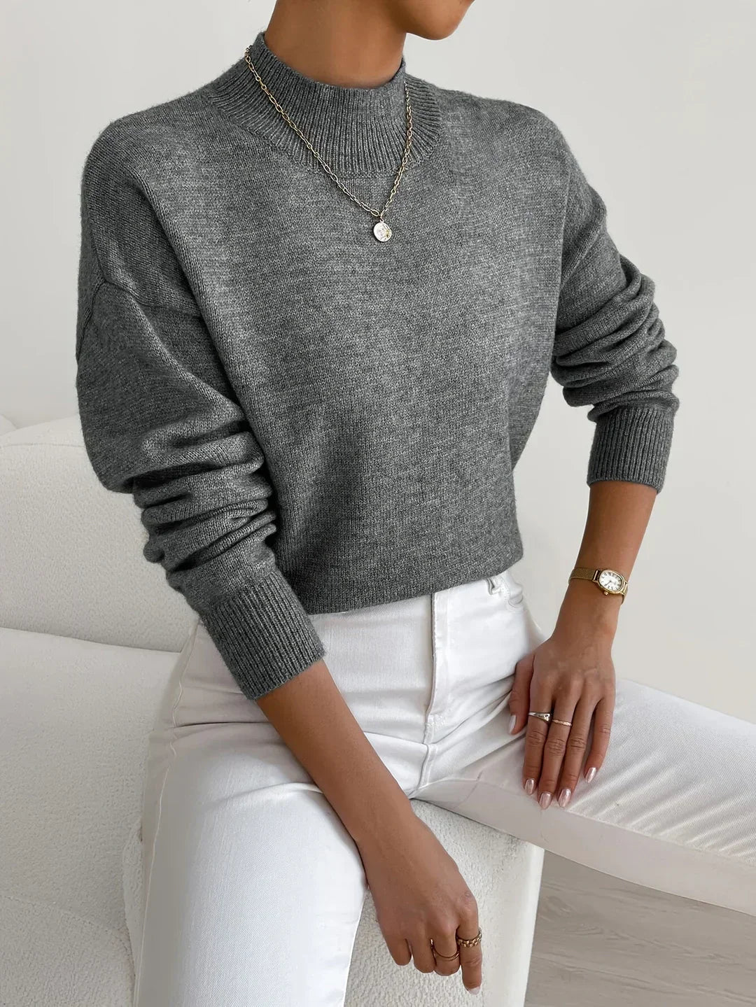 Audrey | Women Elegant Turtleneck Sweater