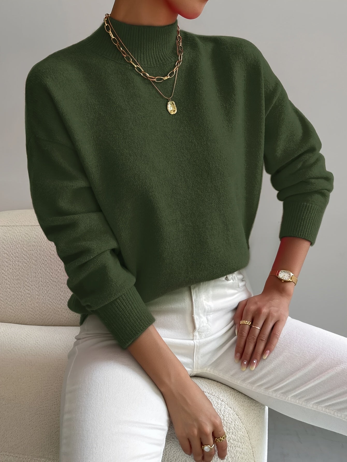 Audrey | Women Elegant Turtleneck Sweater