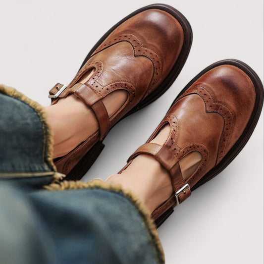 Eleanor | Women Classic Buckle Mary Jane Shoes