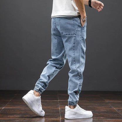 Grant | Men’s Drawstring Jogger Fit Casual Jeans Pants