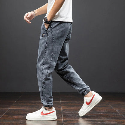 Grant | Men’s Drawstring Jogger Fit Casual Jeans Pants