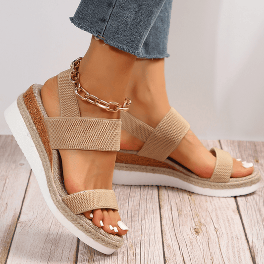 Danielle | Women’s Orthopedic Cross Strap Platform Sandals