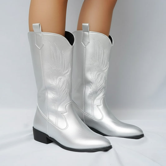 Jessica | Embroidered Cowboy Boots for Women