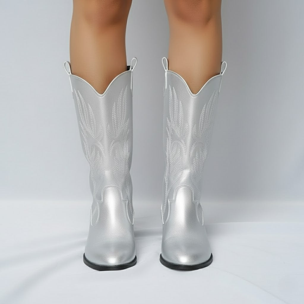 Jessica | Embroidered Cowboy Boots for Women