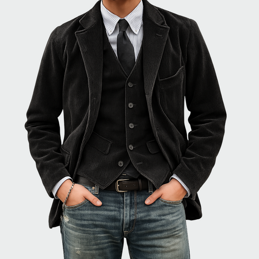Arthur | Men Elegant Blazer Vest Set
