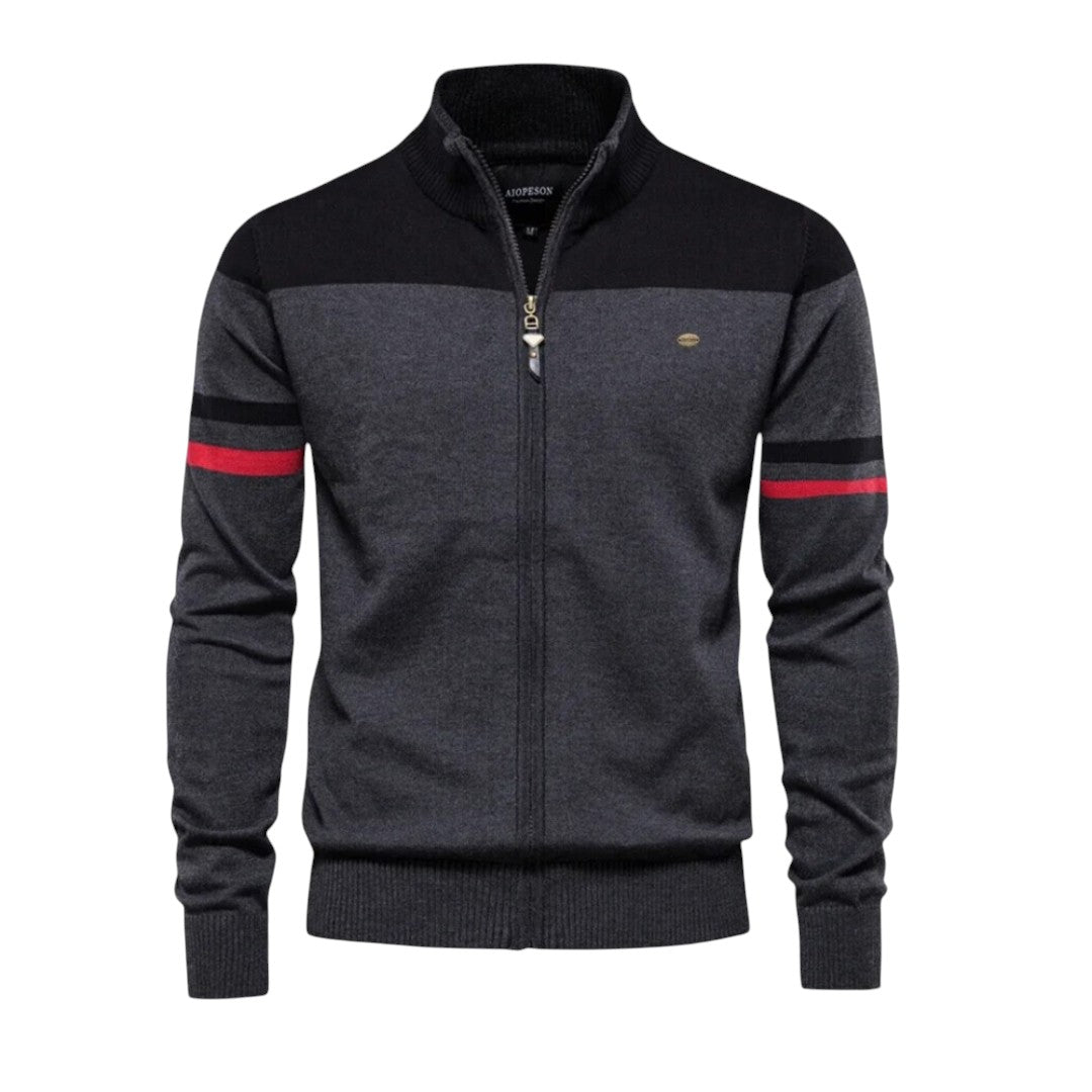 Paul | Men Classic Warm Zip Pullover Sweater
