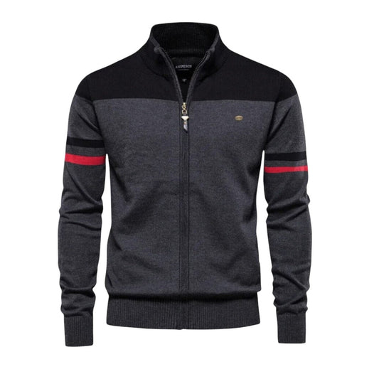 Paul | Men Classic Warm Zip Pullover Sweater