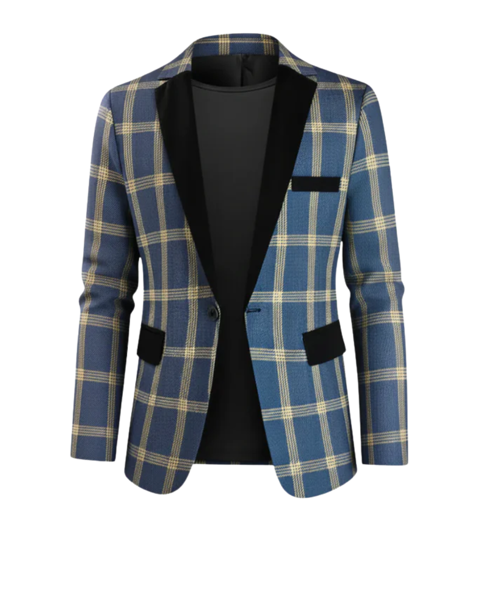 Peter | Men Modern Tailored Checked Blazer
