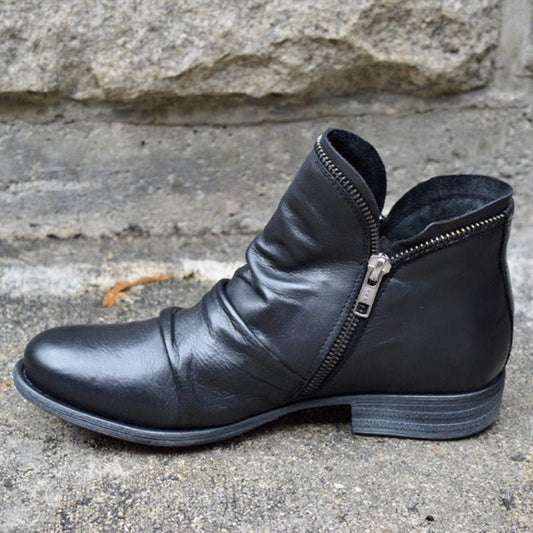 Freya | Women Chic Side-Zip Ankle Boots